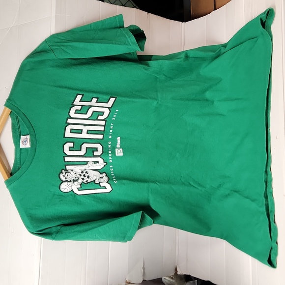 DELTA Pro Weight Celtics Cus Rise opening night 2018 Men's sz XL Tshirt - Picture 1 of 5
